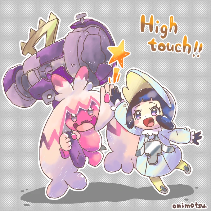 ポピー&デカヌチャンですの #ポケモンSV