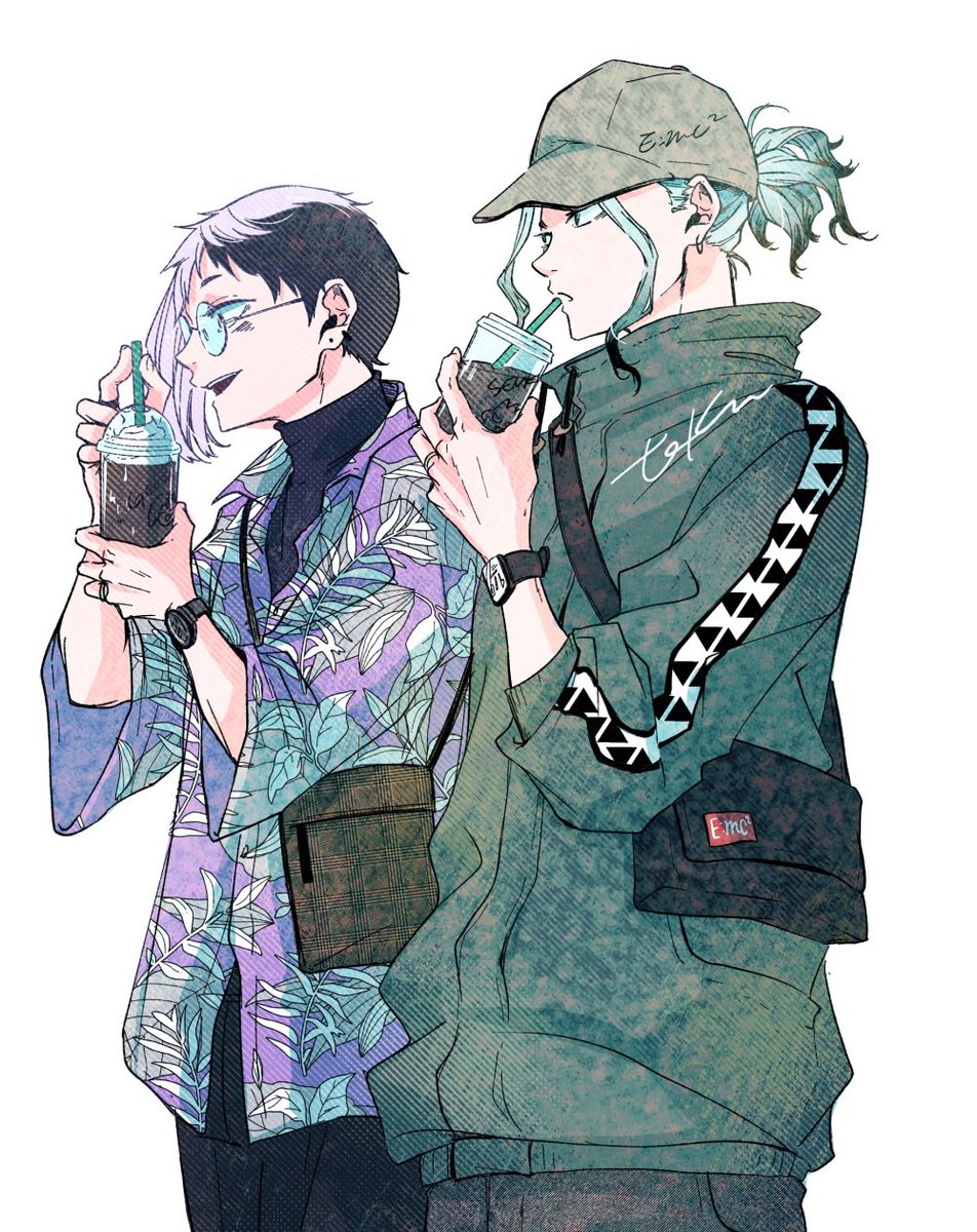 #このタグを見た人は推しの初描きと現在の絵を載せる
ハマりたての熱い情熱を感じる笑 