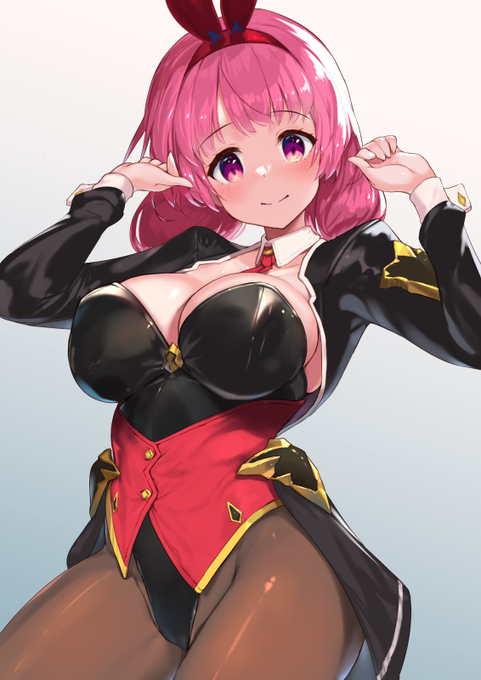 けしからんバニーさんを描きました 