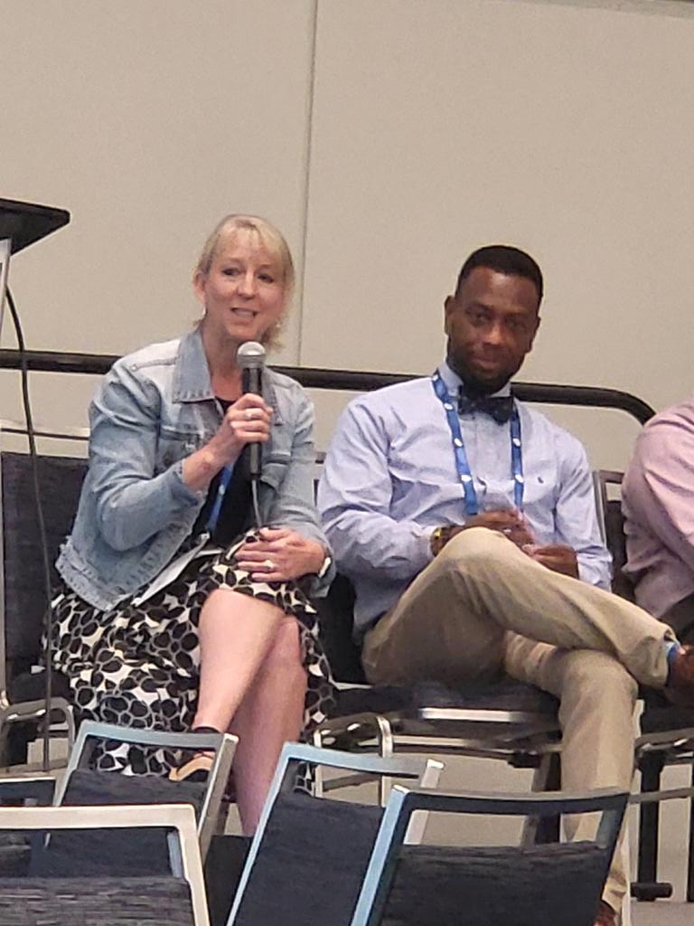 Day 3 at the IB Global Conference starting with a session on equitable opportunities for all students. Our very own Mary Austin is on the panel leading this great conversation. Anne Arundel County representing in the IB world.