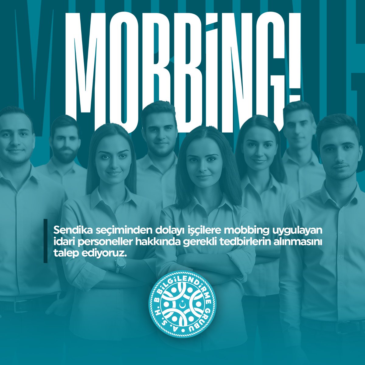 ASHBISCI's tweet photo. Dezavantajlı bireylere tüm gücüyle hizmet veren 17 iş kolu işçilerinin, TİS ve 7 Temmuz’da yapılan ek protokol sonucunda, çalışma şartları zorlaşmış ve işçiler mali hak kayıpları yaşamıştır. İşçilerin büyük bir bölümü bu  olumsuzluğa, yetkili sendikadan istifa ederek karşılık vermiştir. Hak kayıplarını umursamayan yetkili sendika, konu yetki ve aidat olunca üye kaybından dolayı bazı kurum idarecileriyle işçilere karşı baskıcı tutum sergilemiştir.

Buna istinaden sendika seçiminden dolayı işçilere mobbing uygulayan idari personeller hakkında gerekli tedbirlerin alınmasını talep ediyoruz.
@Mahi_Nur 
@duran_ridvan 
@t_saglikis_1961 
@turkiskonf 
@ozsagliksen