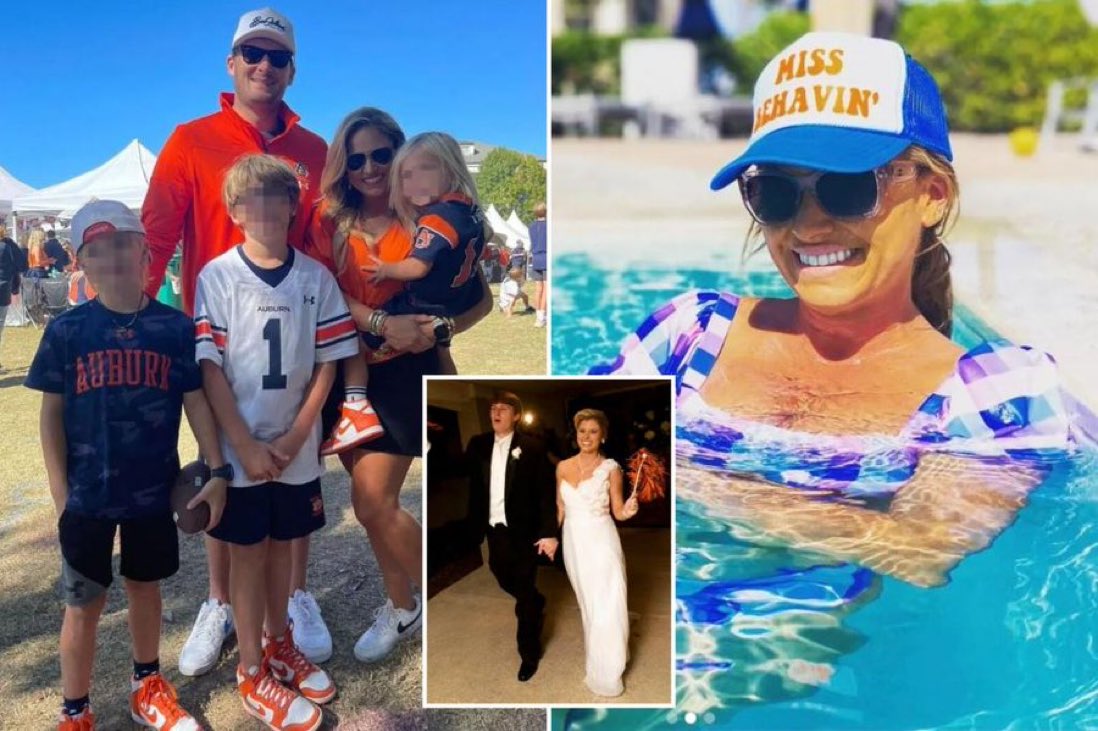 DailyLoud's tweet photo. Georgia woman arrested in Bahamas in alleged plot to kill former Auburn football player husband.

Lindsay Shiver, 36, was caught when Bahamian police accidentally stumbled on her alleged scheme to murder Robert Shiver, 38, when they had been investigating a different case, Bahamas Court News reported.
