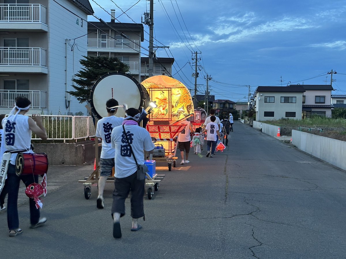 _yoke_k's tweet photo. おらほのねぷた　終了です〜w
残念ながら　熱中症2名出ました
各団体の皆様　水分補給しっかりとして　祭りを楽しんてくださいませ^⁠_⁠^ https://t.co/zuY89hcitm