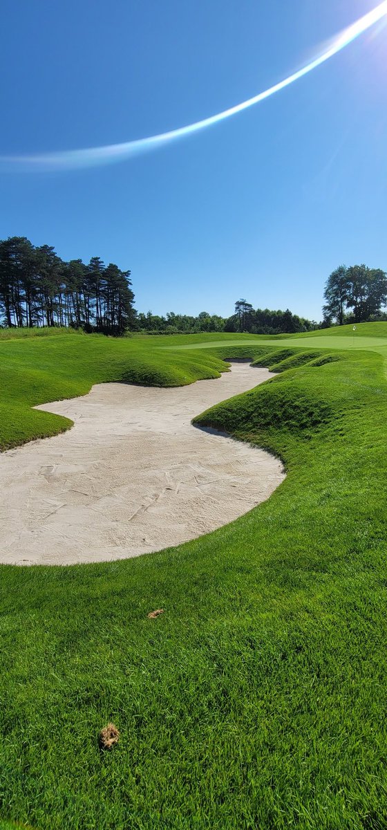 Ryguytheturfguy's tweet photo. Before and after. The crew worked hard to get this place back in shape. I'm thankful to have a great group of guys that care and put the effort in everyday. #Turflife #Golf #GolfCourse https://t.co/ZUkOZOHAto