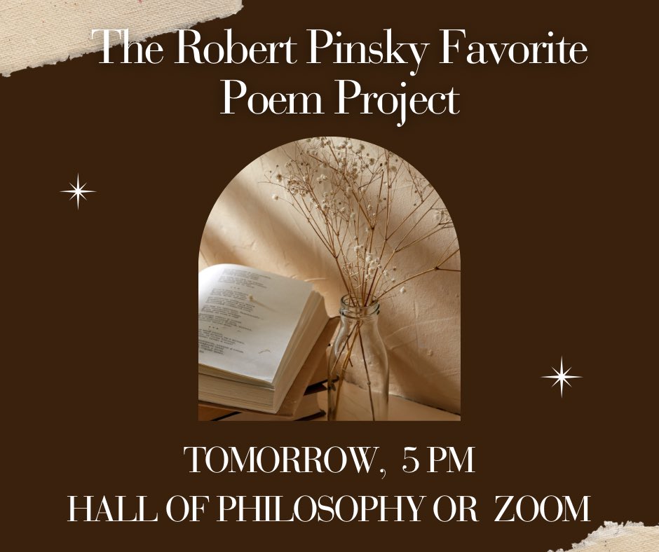 CHQLiteraryArts's tweet image. Join The Friends of the Chautauqua Writers’ Center at this curated reading, where participants recite works written by their favorite poets.