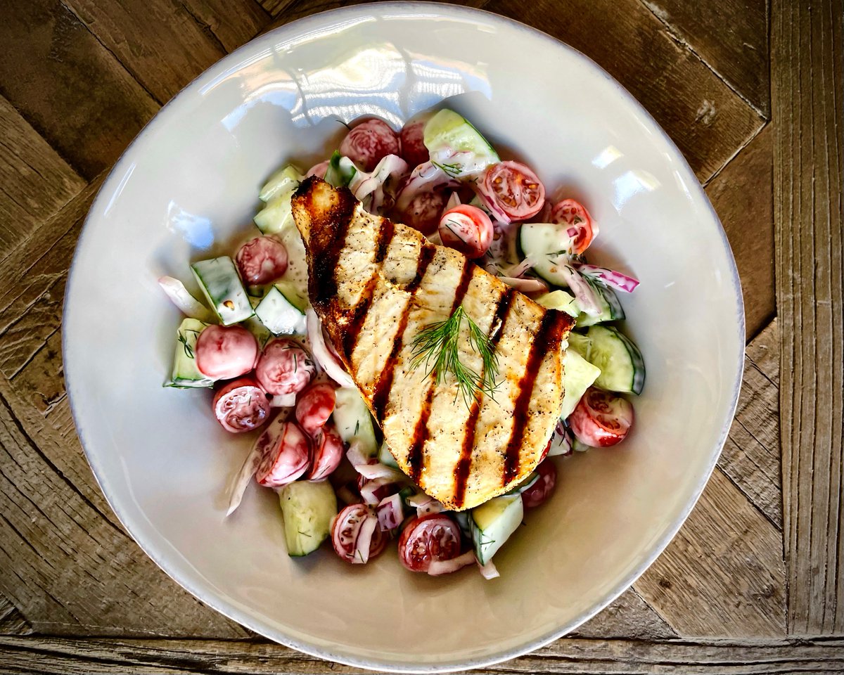 tasteblog's tweet photo. Simple Summer Swordfish https://t.co/gjnkyxPRce via @tasteblog #swordfish #summer #grilling #bbq @WholeFoods #easyrecipe https://t.co/JncYrA0DWL