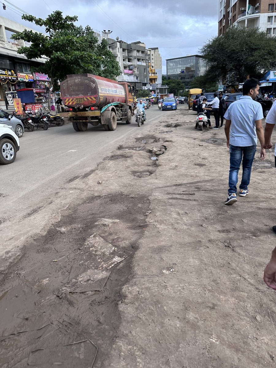 Dear Sir 
pictures from #DP road Kharadi, contractor is harassing people since last 6 to 8 month in entire area. 
Below pending work from last 2 week and no ETA.

they are giving invitation for accident. 
<a href="/aaplasurendra/">Surendra Pathare</a> 
<a href="/Dev_Fadnavis/">Devendra Fadnavis</a> 
<a href="/jagdishmulikbjp/">Jagdish Mulik</a> 
<a href="/AjitPawarSpeaks/">Ajit Pawar</a>