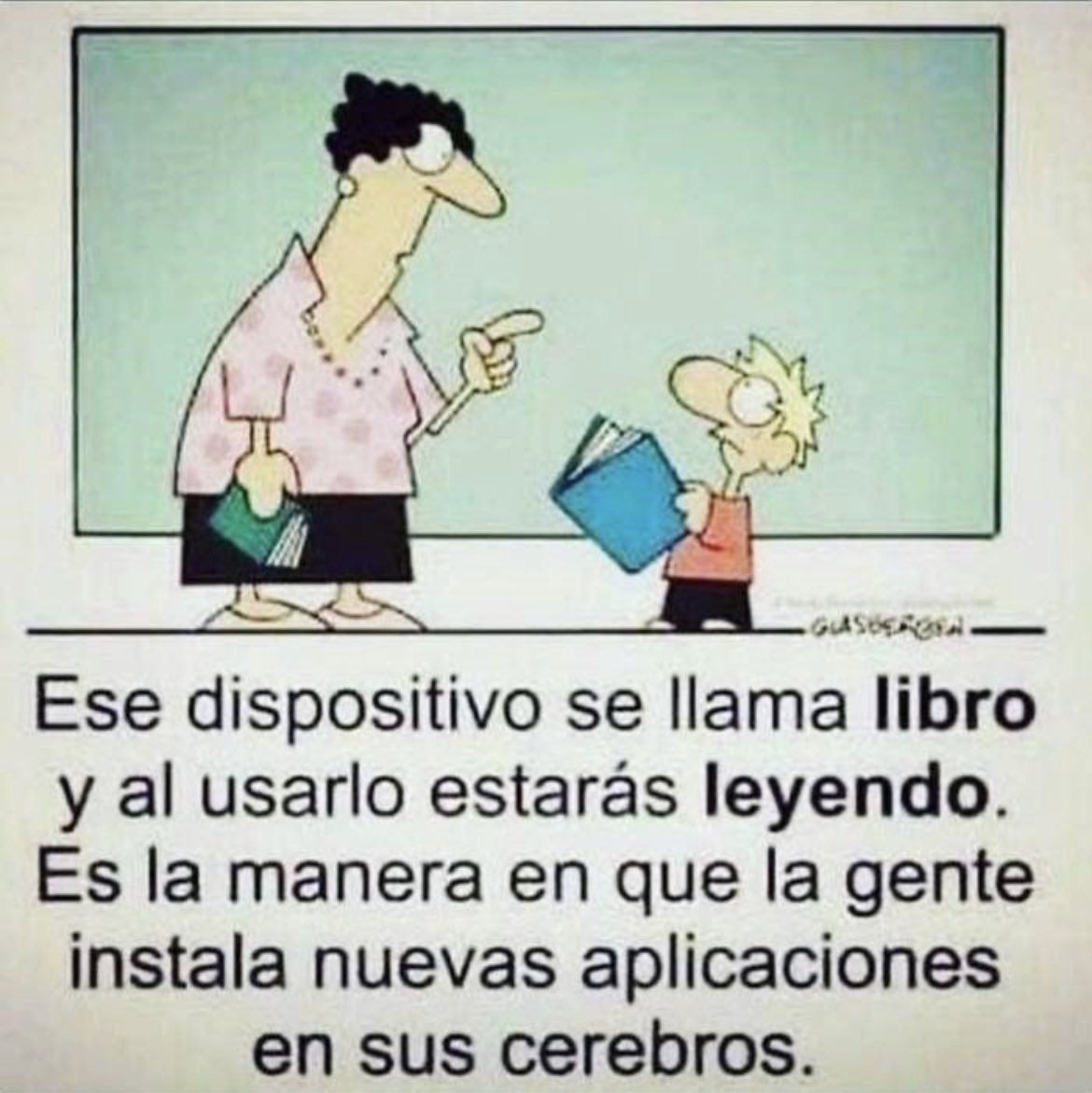 Ese dispositivo se llama libro y al usarlo estarás LEYENDO.
Es la manera en que la gente instala nuevas aplicaciones en sus cerebros.

Tiempo de "lecturizacion", hora de instalar nuevas ideas y mundos. 
Sin más, #viajenylean