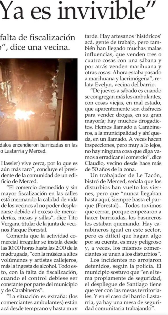 Con ideologias cretinas, que celebran la precariedad, el terrorismo, la inmigración informal de pobreza, delincuencia desatada...
 
👉el régimen del des-@GobiernodeChile destruye nuestras ciudades, barrios, calidad de vida, paz, seguridad y el #DerechoALaCiudad‼️

#RenunciaBoric