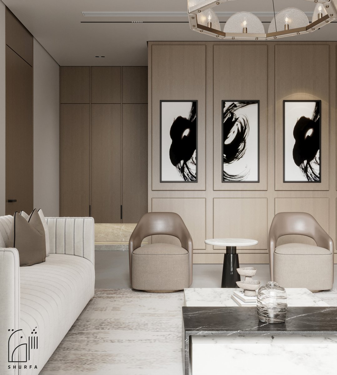 Shurfa_design's tweet photo. من اعمالنا الاخيره في تصميم مجلس الضيافه بمدينة الرياض 😍✨

الكنب : البيت الانيق 
الكراسي : انسل 
طاولات الخدمة :  الرقيب 
النجفه و الابجورات : ارتيريوس 
السجاد : كيرمس
اللوحات : اوروا  
طاولة القهوه : تصنيع (رخام توروس \ رخام كلكتا بورجيني) https://t.co/HzMvclEp9j