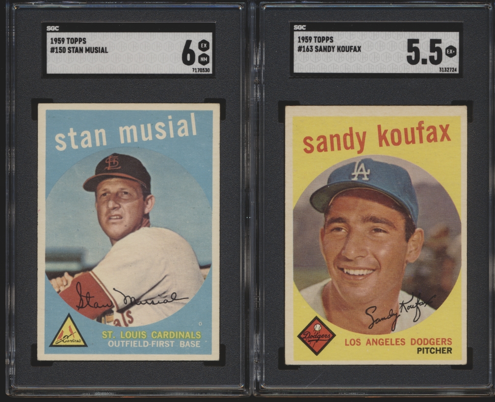 BurlsSports's tweet image. Want to win a free spot in the '59 Topps set break? I'm giving 1 away! To enter for a chance to win, 1) follow, 2) retweet, and 3) reply, letting me know which '50s card design is your favorite. Broadcast 7/31 @ 9 PM CT; winner announced 30 minutes prior: burlssports.com/collections/ar…