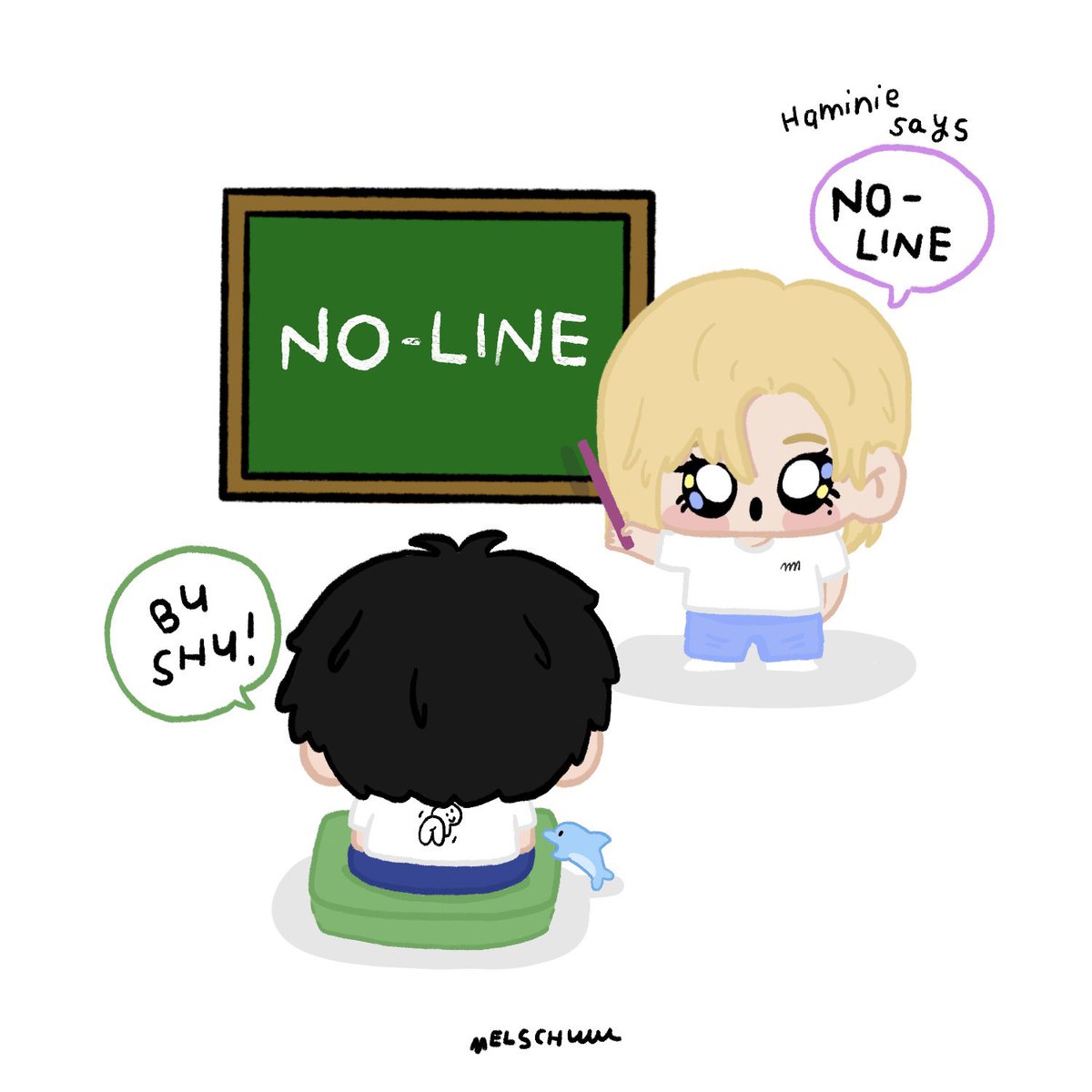 melschuuu's tweet photo. Noah’s attempt failed 🤧

#PLAVE #플레이브
#노아 #하민 https://t.co/lywYOnaOdP