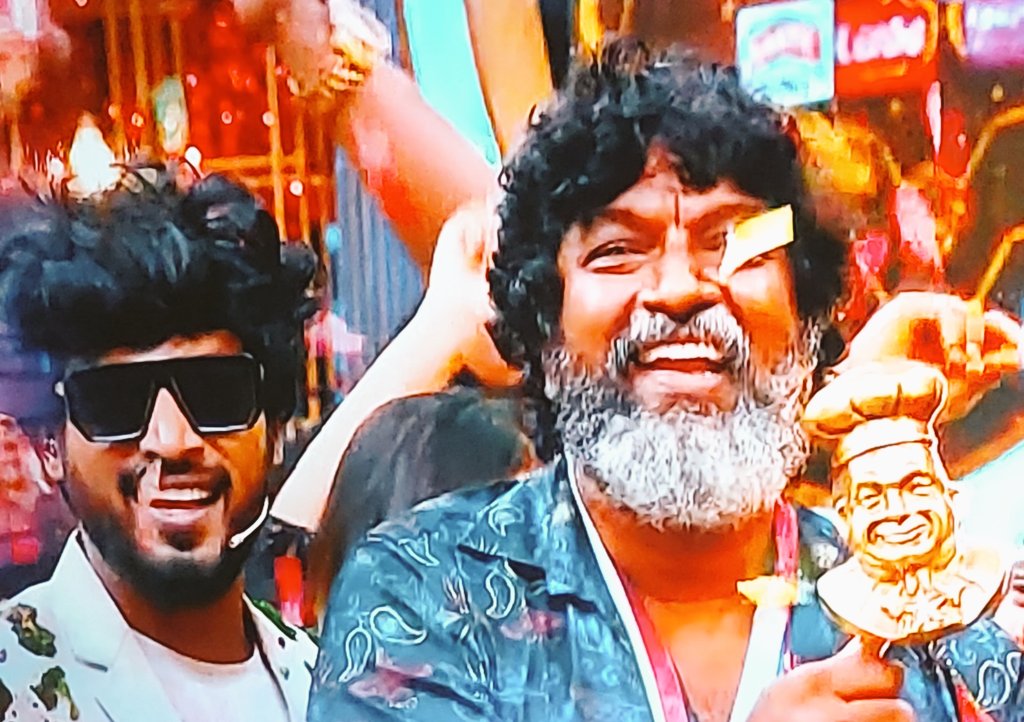 Nikhil195Nikhil's tweet photo. #CookWithComali4
⭐ Title Winner of CWC Season 4 - @mimegopi Sir👏🏻 🔥🔥🥳 #mimegopi
#cwc #cookuwithcomali
#CookuWithComaliSeason4 #gpmuthu #sivaangians #sivaangikrish #Sivaangi #pugazh #kuraishi #CookWithComali #cwc #cookwithcomaliseason4 #cwc4 #cookuwithcomali4 https://t.co/TCuNC99ZK1