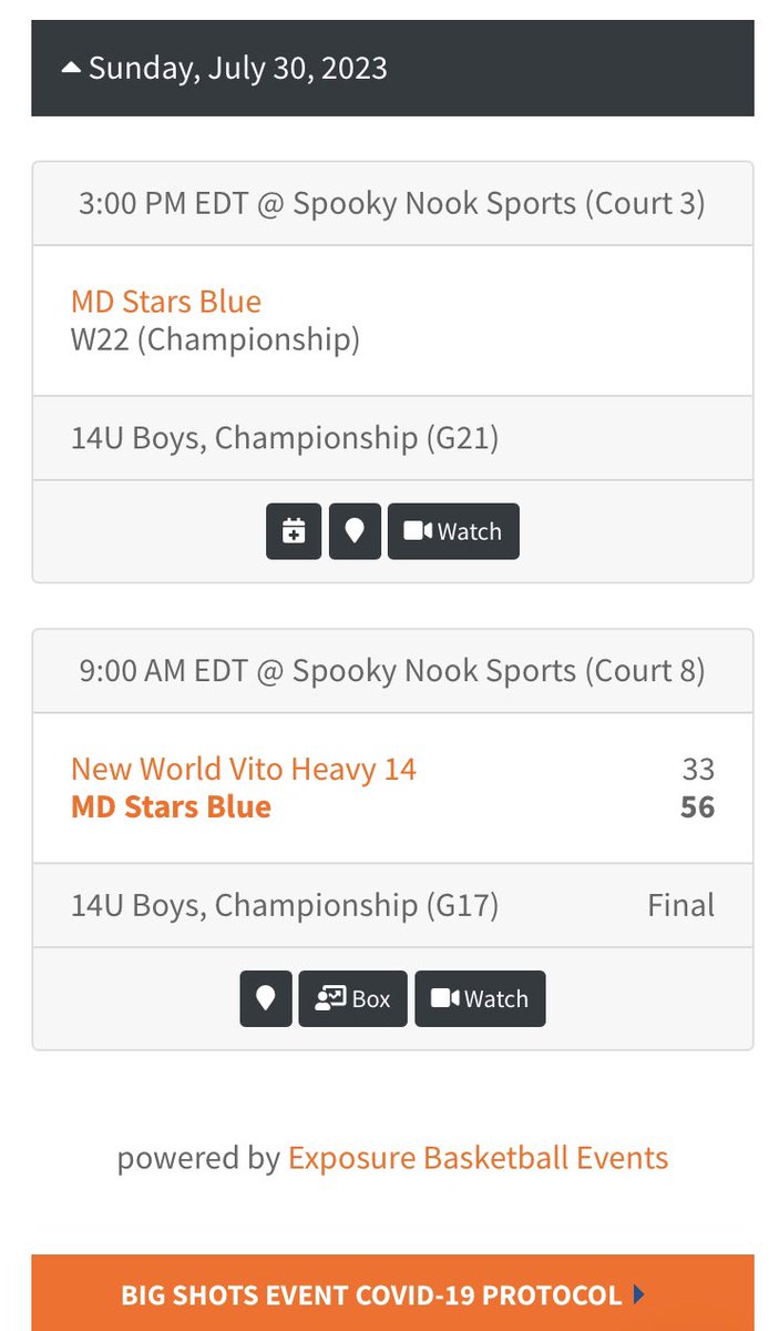 TeamMDStar's tweet photo. 2027 with the win to advance to championship https://t.co/O4ZmEXROM4