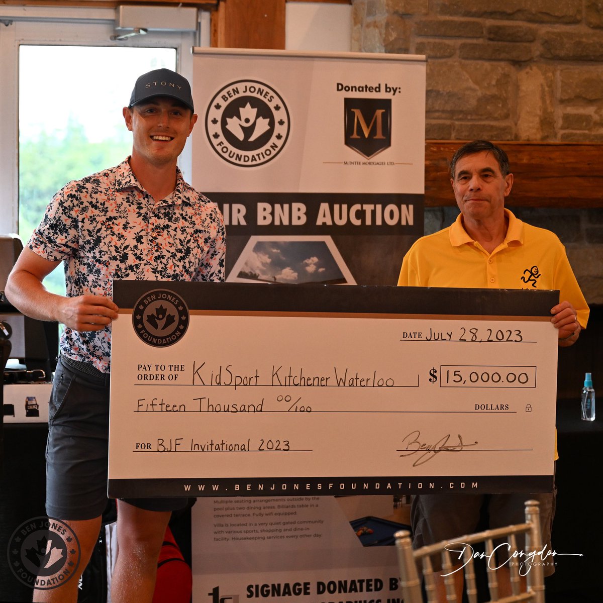 The Second Annual Ben Jones
Foundation Invitational was a huge success! We are thrilled to announce that we raised $15,000 for <a href="/KidSportOntario/">KidSport Ontario</a> 

A huge thank you to everyone who participated and supported. 

We are already looking forward to next year! ⛳️