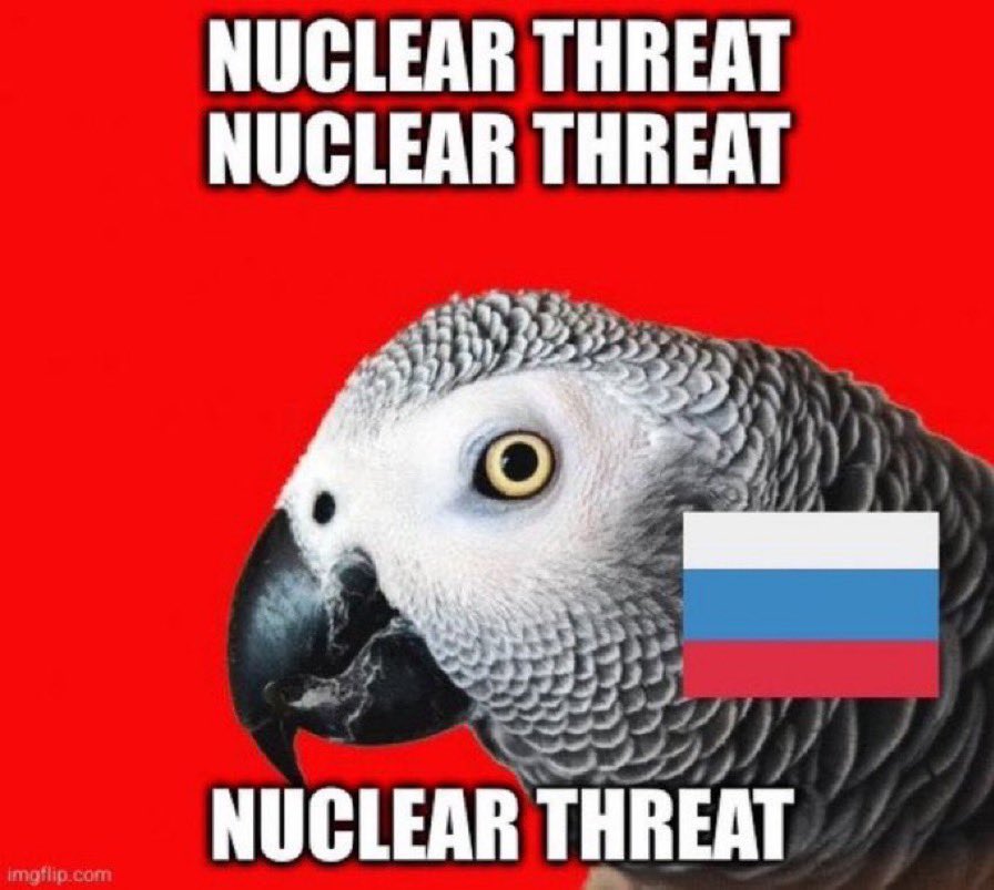 BrennpunktUA's tweet photo. Darauf habe ich gewartet… Dima Lacksäufer #Medvdev mit Atomschlag Drohung, dabei ist heute garnicht Donnerstag 🤔🤣
Keep calm and humiliate Russia 😎🫡 https://t.co/79Uz3wDegb