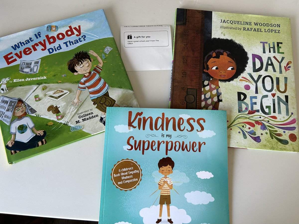 Thank you <a href="/oldbridgeea/">Old Bridge EA</a> for supporting our classrooms!  My students will ❤️ these books! 📚 <a href="/Millerprin/">Kimberley Giles</a> <a href="/NJEA/">NJEA</a> <a href="/OldBridgeTPS/">The Bridge</a>