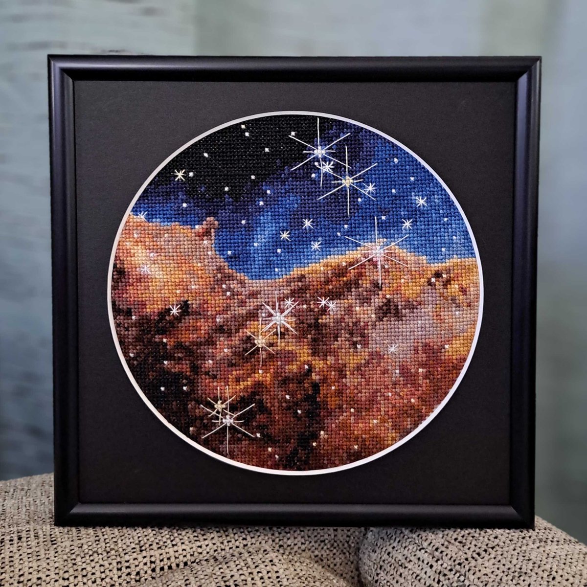 Needle little space fun in your day? 🧵

Check out NASA-inspired art for #WorldEmbroideryDay: bit.ly/3OBaHsz

Have a piece that you created? Reply and show us!