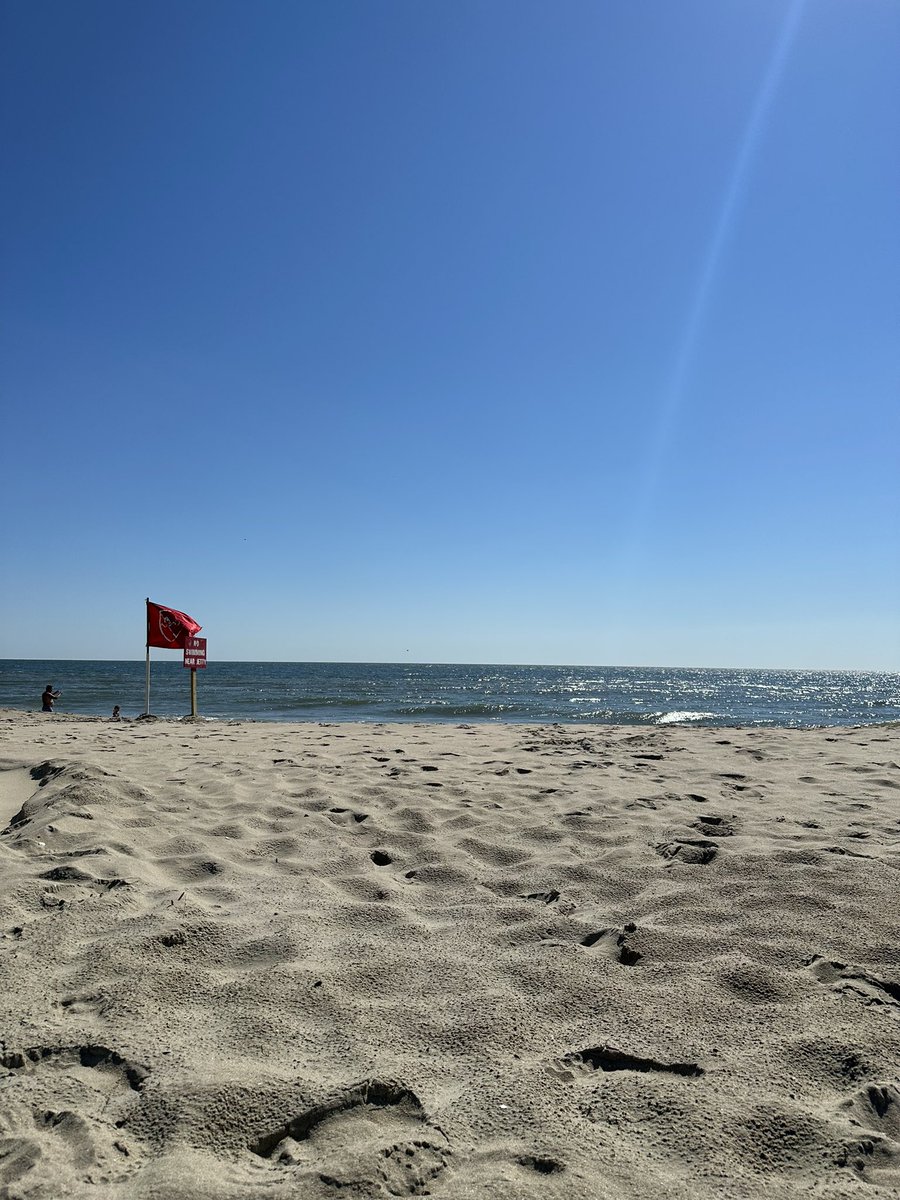 Beautiful day at the beach.