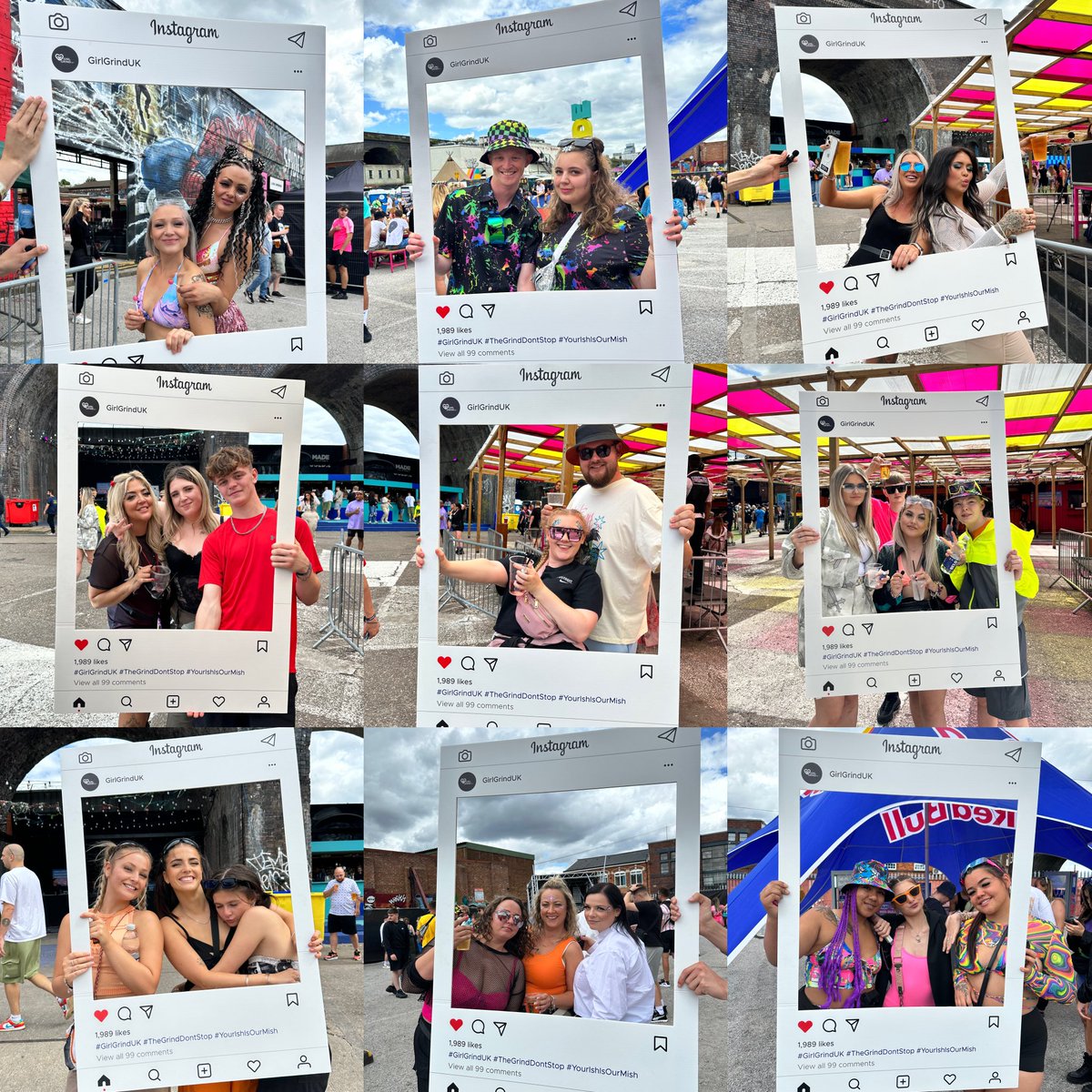 girlgrinduk's tweet image. We Turned Things Up @made_festival ⬆️🔥🥵

Everyone was so excited to take pictures with our very own @girlgrinduk instagram frame!!! 

Have you been featured in our post? 

#instagramframe #collaboration #madefestival #whatson #birmingham #whatsonbirmingham #events #festival