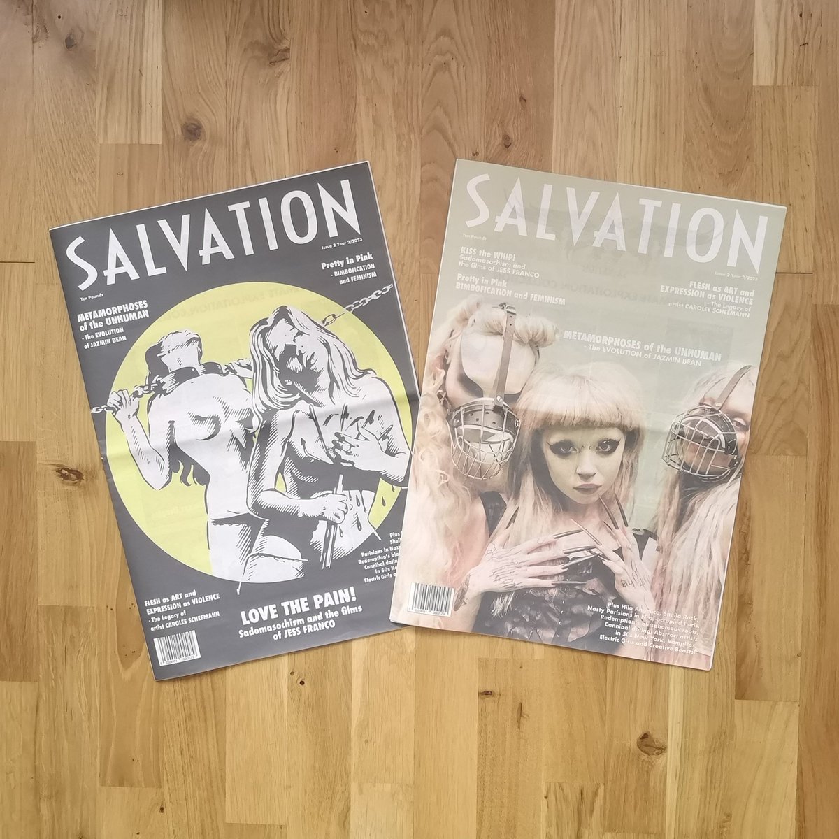 RedemptionFilms's tweet photo. Sit down with the most subversive Sunday paper...
The physical copies of SALVATION mag issue 2 are here, supersized, and limited edition.
#salvationmagazine #salvationmag #salmag #salvation https://t.co/PrivY8oHTm