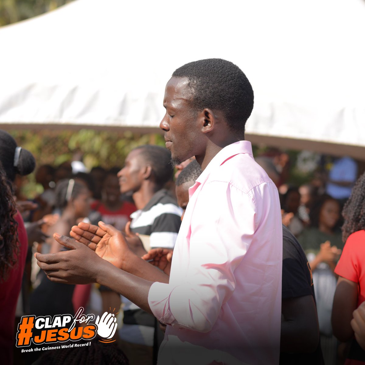 Phanerookampala's tweet photo. Breaking Records, Spreading Joy! With hearts full of praise, we unite to celebrate the love of Jesus and His countless miracles. 

https://t.co/g5uo6PExBT

#ClapForJesusWorldRecord
#ClapForJesus
#LiveOnManifestTv https://t.co/TjtMLf7FZv