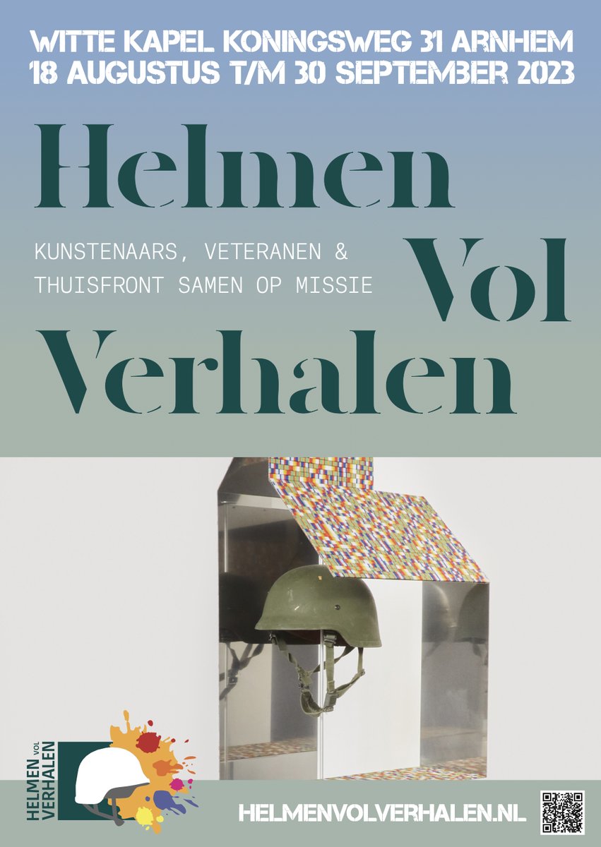 2020Helmen's tweet photo. We are on the move! Vanaf volgende week kun je #HelmenVolVerhalen overal tegenkomen in #Arnhem en omgeving. Spot je ons?! Laat het ons weten! 

#meeopmissie Expositie vanaf 18 augustus t/m 30 september in de Witte Kapel in Schaarsbergen. https://t.co/MNXHW0TBZd