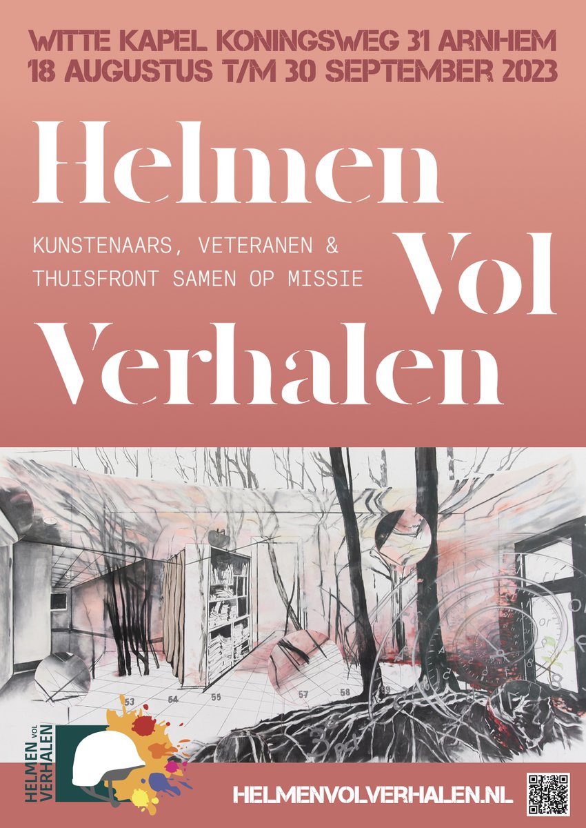 We are on the move! Vanaf volgende week kun je #HelmenVolVerhalen overal tegenkomen in #Arnhem en omgeving. Spot je ons?! Laat het ons weten! 

#meeopmissie Expositie vanaf 18 augustus t/m 30 september in de Witte Kapel in Schaarsbergen.