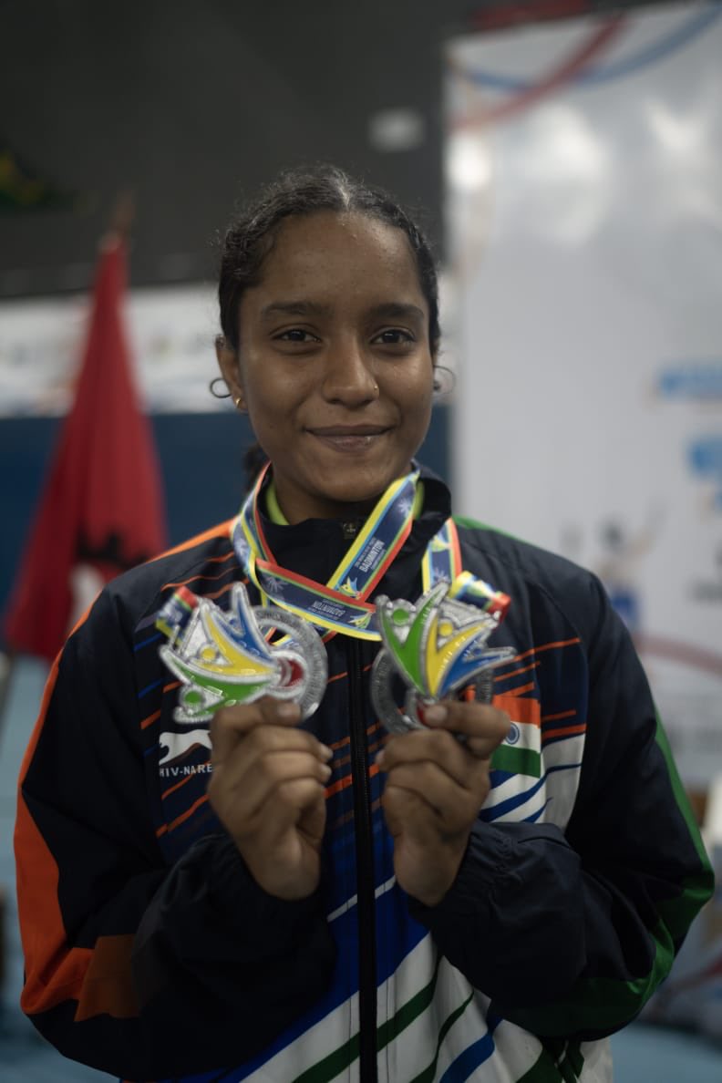 SportifyI's tweet photo. We are proud to inform that our academy player Ms.Aaditya Yadav who practices at sunrise shuttlers #noida won the gold at World Deaf #Badminton Championship in Brazil. Congratulations to our #athlete
@SportifyI

#teamindia #paris2024 #parisolympics #indiansports #badmintonindia https://t.co/jPb81J9vxs
