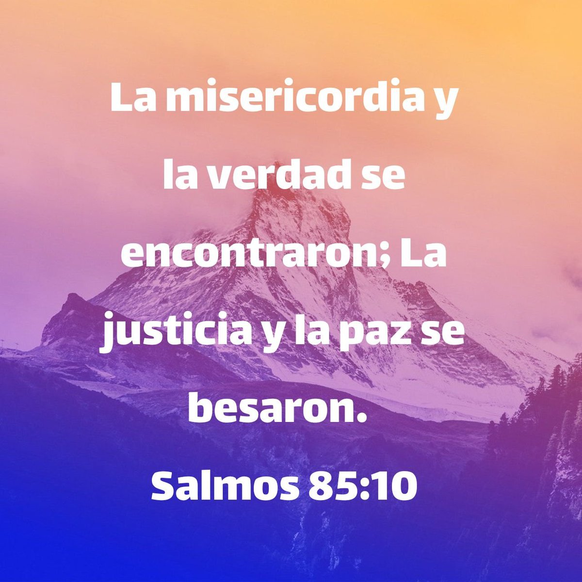 luisma0709's tweet photo. Hoy la Biblia me enseñó: Acercarme a Dios, confesarle la verdad de mis actos y en su justicia encontraré misericordia y paz.
#ReavivadosPorSuPalabra
#SALMO85 https://t.co/Zkacp5msUQ