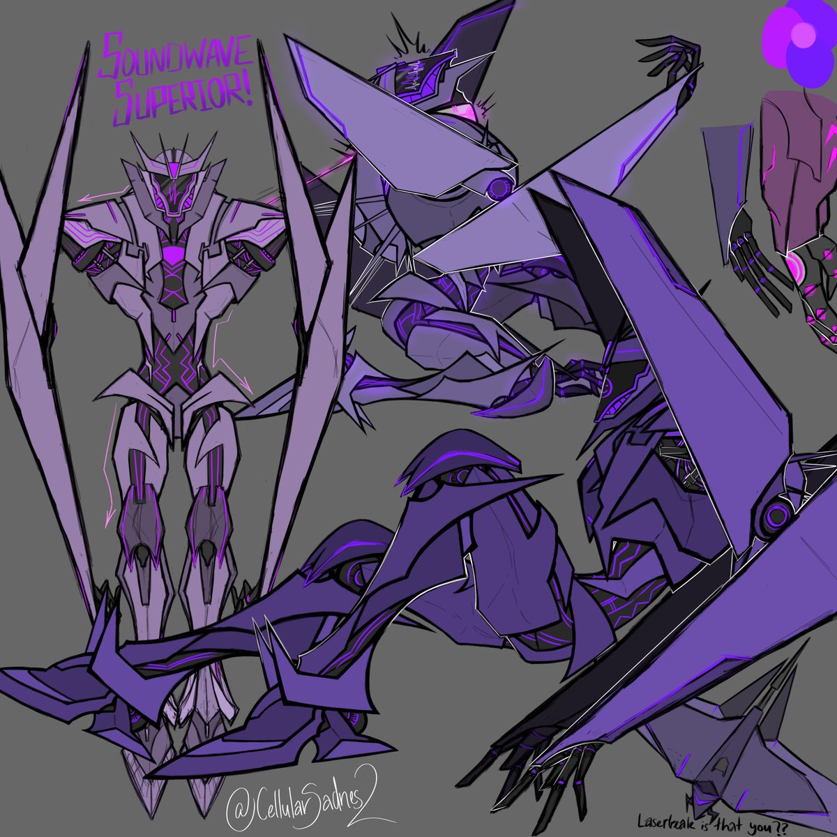CellularSadnes2's tweet photo. Soundwave Superior!

#art #Soundwave #Transformers #tfp https://t.co/tjioA1CKYm