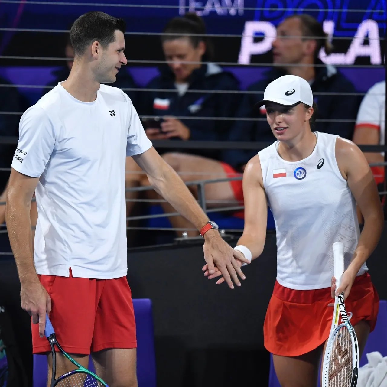 The Tennis Letter on X: "Hubert Hurkacz & Iga Swiatek are playing mixed  doubles together at the 2024 Olympics Great players, but also great  friends.  https://t.co/tswop1oHaF" / X