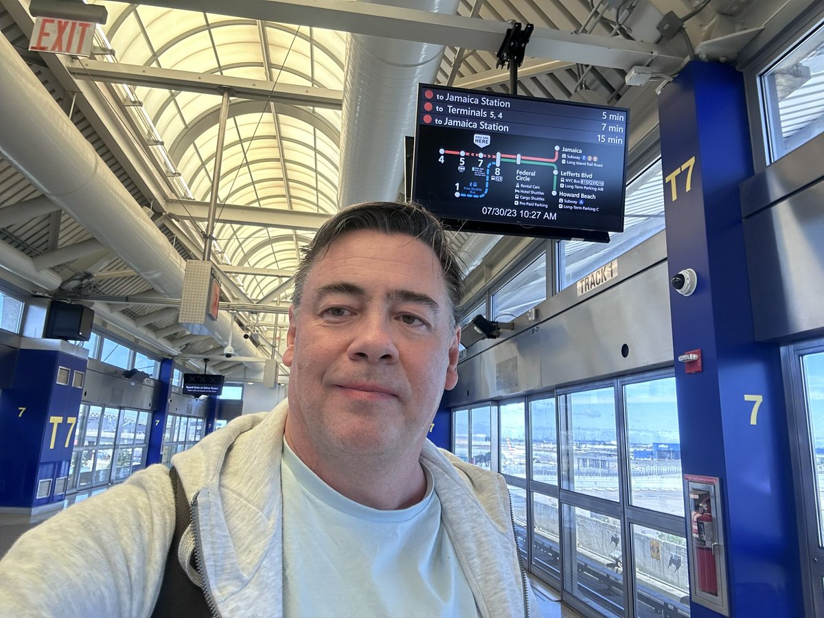 Just arrived to JFK on my way to the #GRC_Cell_Biology_of_Metals