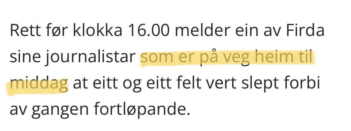 Elias__Eide's tweet photo. Firda med dei viktige opplysningane etter stengt veg. https://t.co/BMEbddXVSU