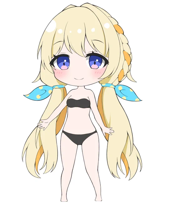 着せ替え用ミニキャラみりりん   #ななみりうむ