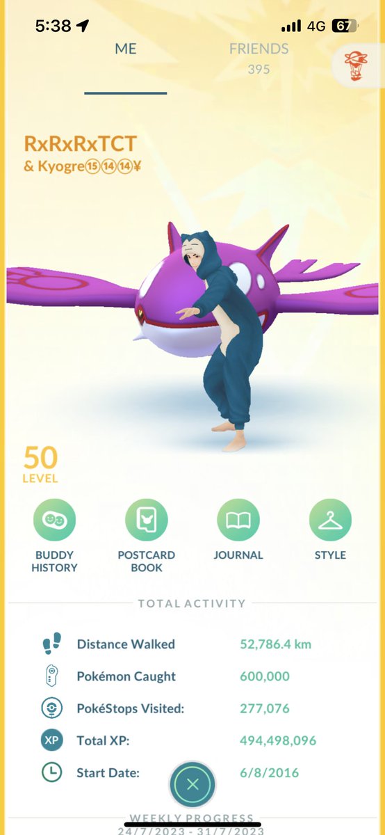 choon_thai's tweet photo. #smallmilestone #600k #cleannumber #pokemongo https://t.co/0SaOkq8DOJ
