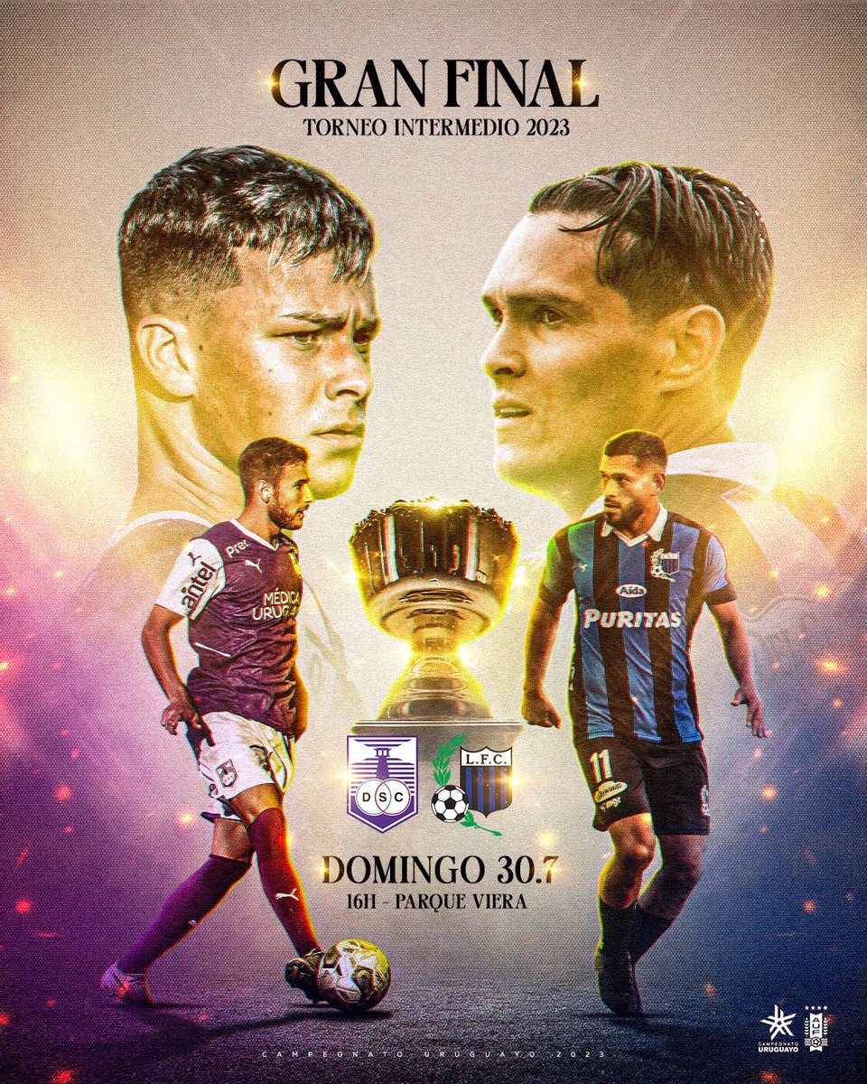 𝐏𝐨𝐫 𝐥𝐚 🏆

⏱️ 16:00 H
<a href="/DefensorSp/">Defensor Sporting</a> 🆚 <a href="/LiverpoolFC1915/">Liverpool Fútbol Club</a> 
📍 Parque Viera 

#FinalIntermedio2023