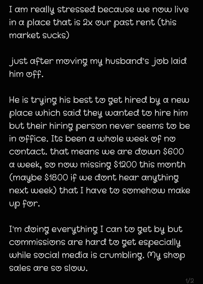 Lizbies's tweet photo. I dunno if anyone will even read this but I really wanted to update on the current situation Im in https://t.co/hNKVb9uHmY