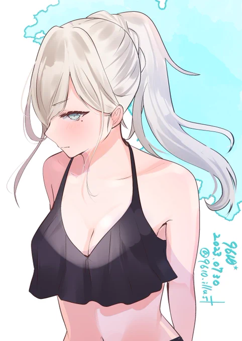 リシュリューさん  #艦これ版深夜の真剣お絵描き60分一本勝負 #艦これ版真剣お絵描き60分一本勝負_20230730