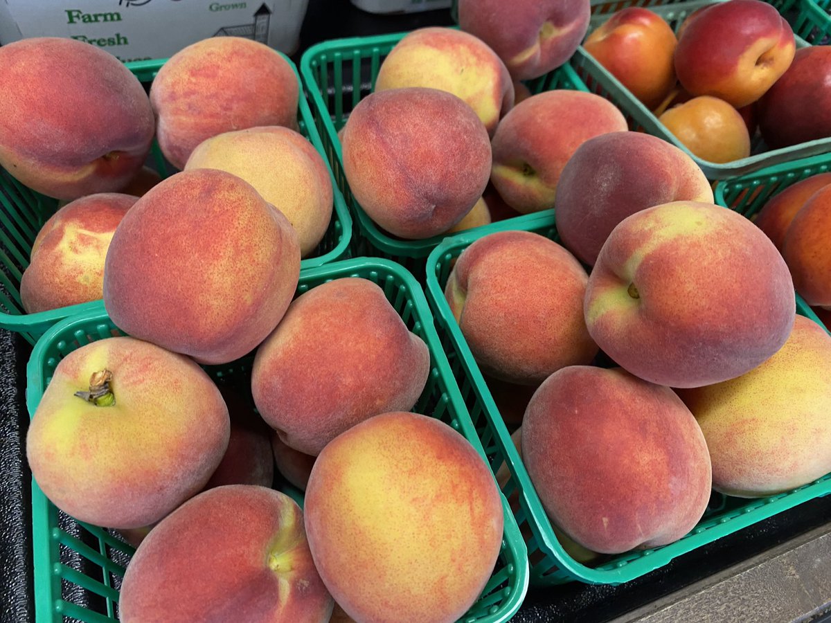 Stop by for #peaches at Cider Keg #FarmMarket! 🍑