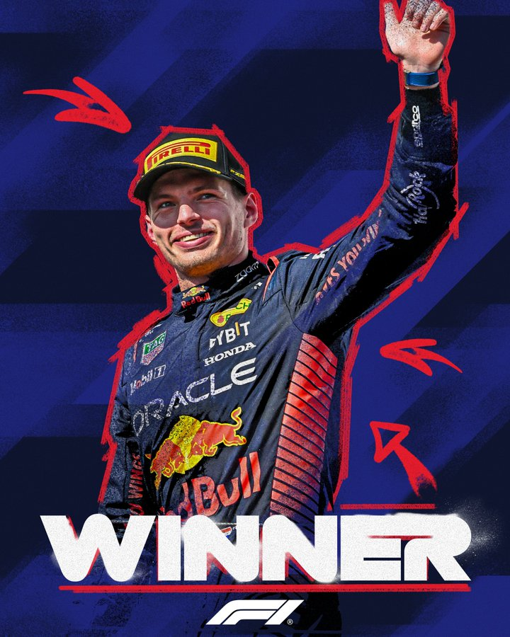 PoleJuanma's tweet photo. #BelgianGP 🇧🇪🏁 #F1
🏆10ª del año,8ª consecutiva. Salía 6º y sacó 22" al 2º, su compañero🥈Checo, imparable.
🥉Leclerc,buen podio para el monegasco.
🟢🪄5º Alonso,gran carrera remontando desde la P9.
🔴🌶️La cruz fue para Sainz,💥tocado por Piastri en la salida tuvo que abandonar. https://t.co/AQPl2g2Ye7