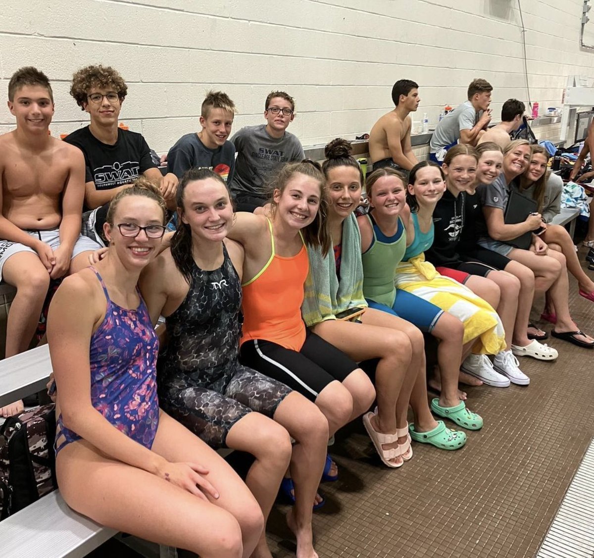 swimswat_WI's tweet photo. It's Sunday already? The time sure has flown (and dropped) at the 2023 Wisconsin Swimming LSC 13&O LC STATE Championship meet in Brown Deer, WI. #swimswatwi #goswatwi #usaswimming #wisconsinswimming #centralzoneswimming #a3performance #statechampionship #swim #joinSWAT https://t.co/pf6dWxMFrF