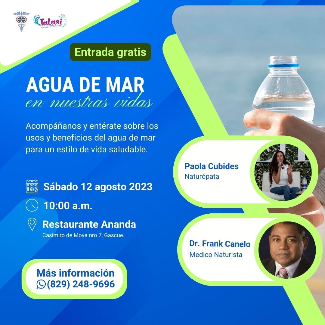 saludmarrd's tweet photo. Reserva la fecha 
#Conferencia sobre #aguademar  
Sábado 12 de agosto a las 10:00, el Restaurante Ananda https://t.co/MaMsIy0p64