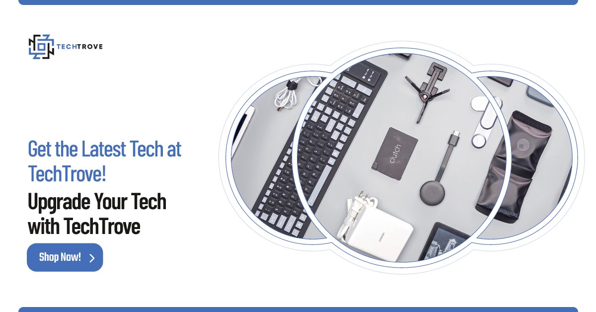 techtrove13's tweet photo. 🚀 Embrace the future with #TechTrove! 🌟 Uncover the latest tech wonders and discover a world of innovation at your fingertips. 💡 Join the digital revolution today! #TechTrove #Innovation #TechRevolution
SHOP NOW: https://t.co/P9LBtzIBoU https://t.co/VDKW9Ygcg8