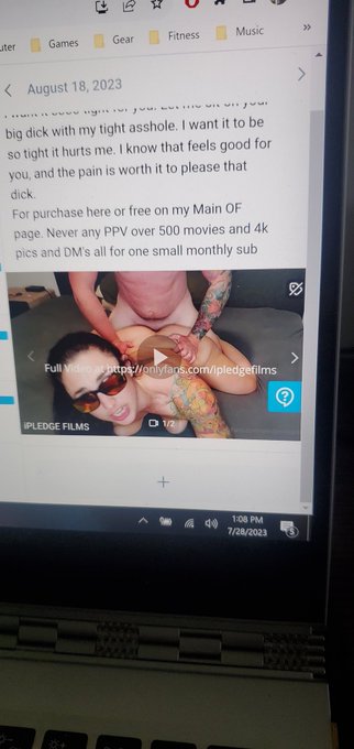 Loading up content on my OF page.  Are you a member? https://t.co/juTcVDEwA8
