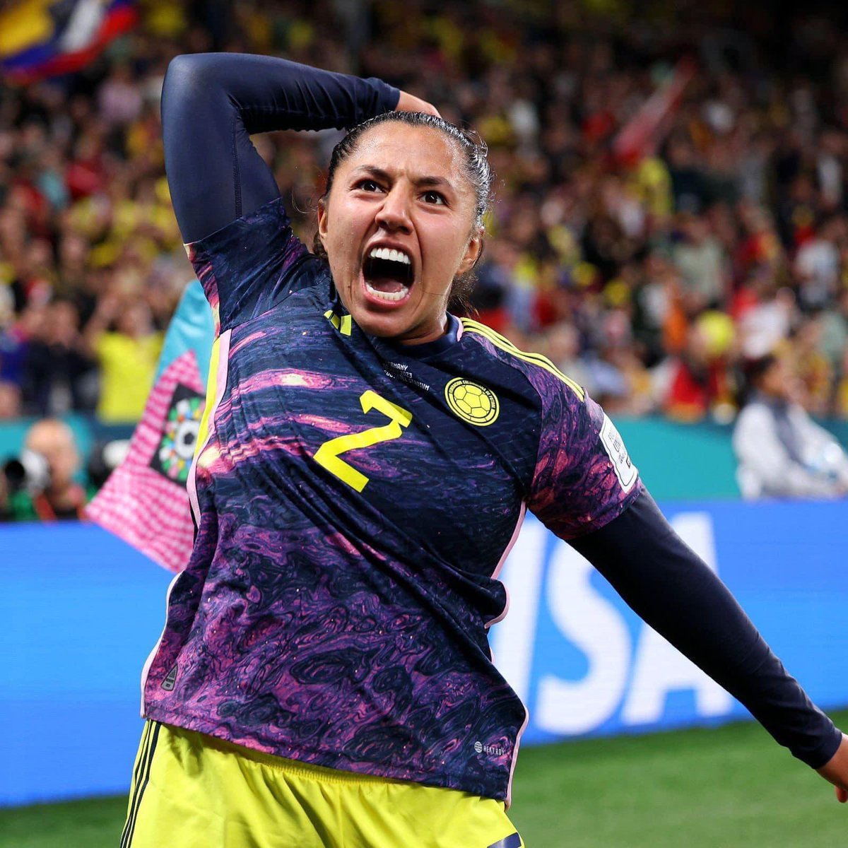 Felicitaciones a las guerreras, un triunfo que enorgullece y alegra a  todo un país. 🇨🇴

#PersiguiendoUnSueño
#TodosSomosColombia