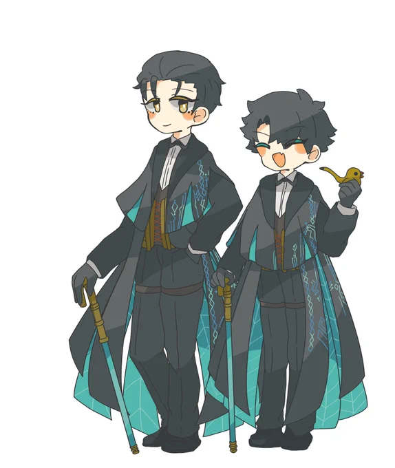 #FGO8周年だし推し鯖見せ合おうぜ サンソン先生とホームズを 知ってからずっと大好きです…