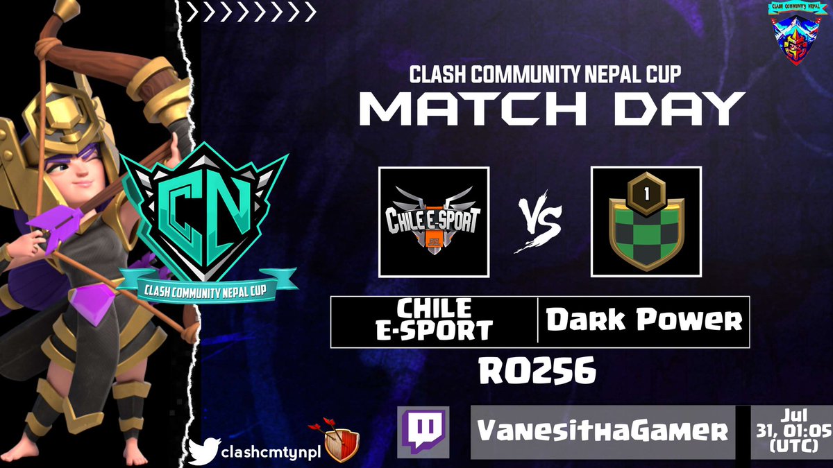 HOY NOS ESPERAN 2 GUERRITAS!!!

⭐TORNEO CLASH COMUNITY NEPAL CUP
⭐TORNEO STREAMERS LEGENDS CUP!
EN UN PAR DE HORITAS!!!