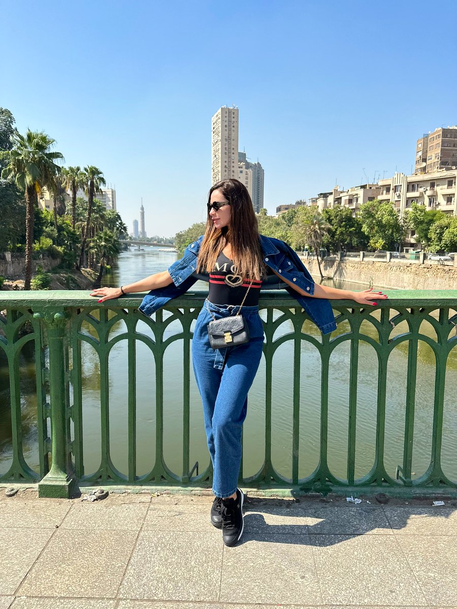 يسعد صباحكم من كوبر المنيل ، نهر النيل 🤍                        #القاهرة #مصر #داليدا_خليل