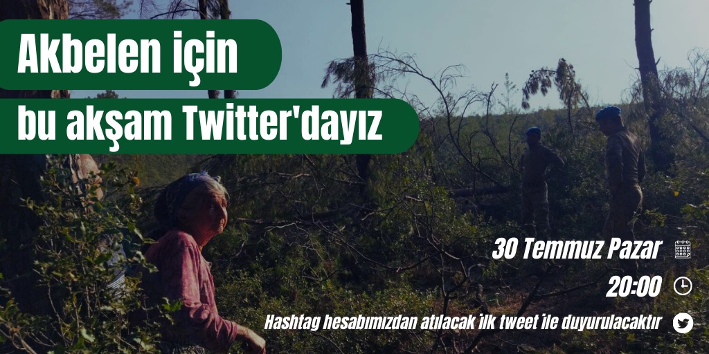 4 yıldır Limak'tan koruduğumuz Akbelen Ormanı’na jandarma eşliğinde kesimciler girdi. Kesimi engellemek isteyen biz köylüler şiddete uğradık. Ama vazgeçmedik. 

Siz de sesimize güç katın.
Her yer Akbelen her yer direniş! ✌🏽🌿